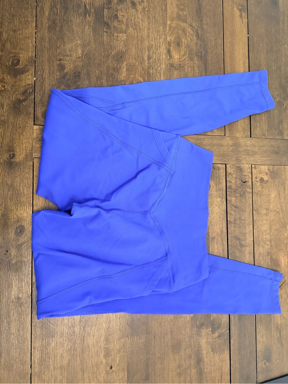Curves and combat boots Royal Blue Leggings